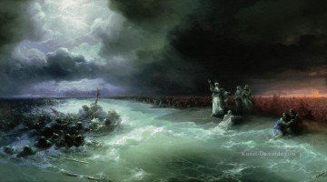  jude - Durchgang der Juden durch das rote Meer Ivan Aivazovsky
